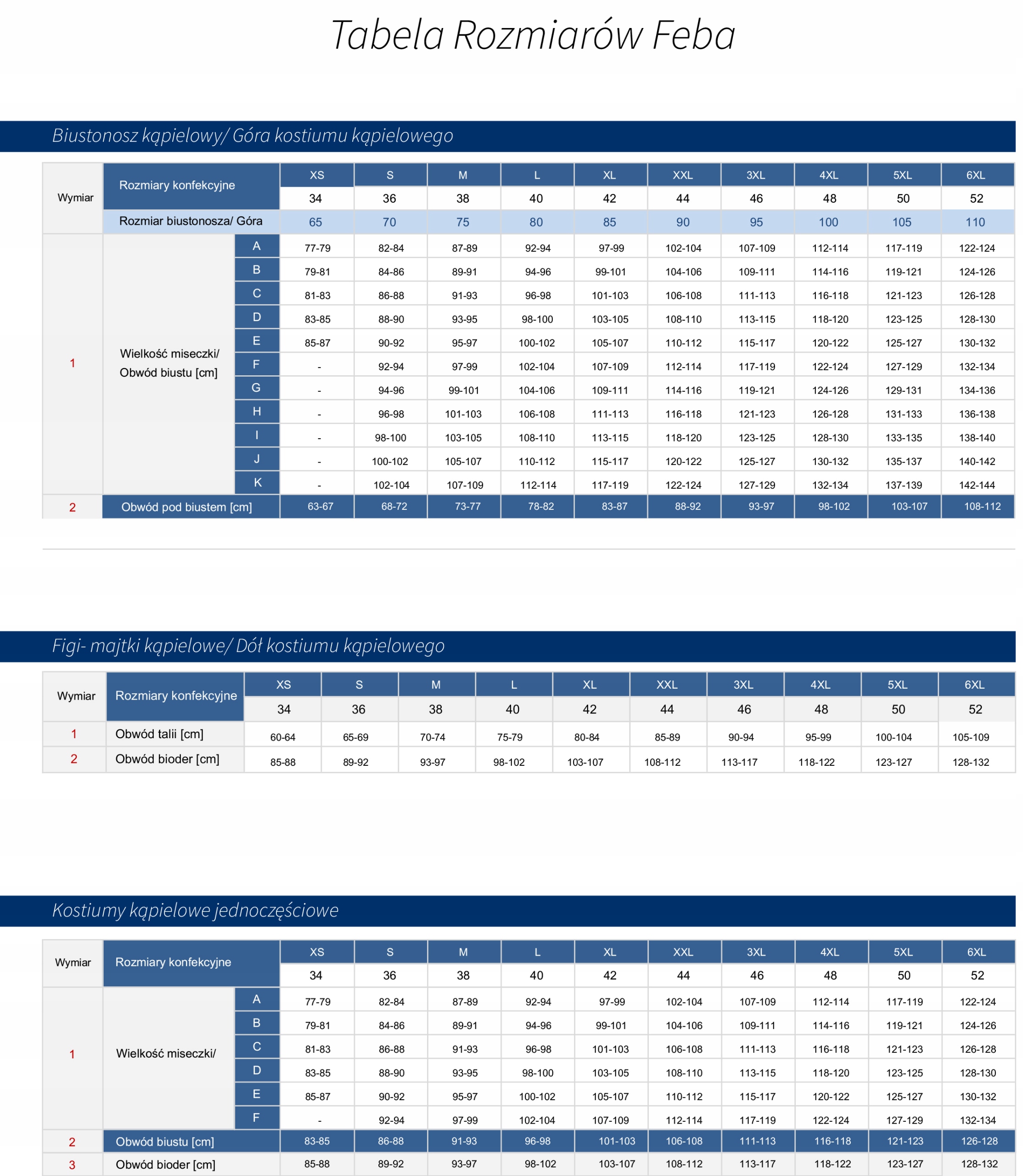 Modelujący Kostium kąpielowy jednoczęściowy Feba F32/604 Haber 42E Płeć kobieta