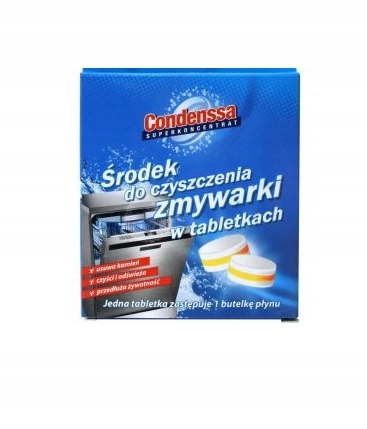 

Condenssa Tabletki Do Czyszcz Zmywarki Duo 2x40 Gr