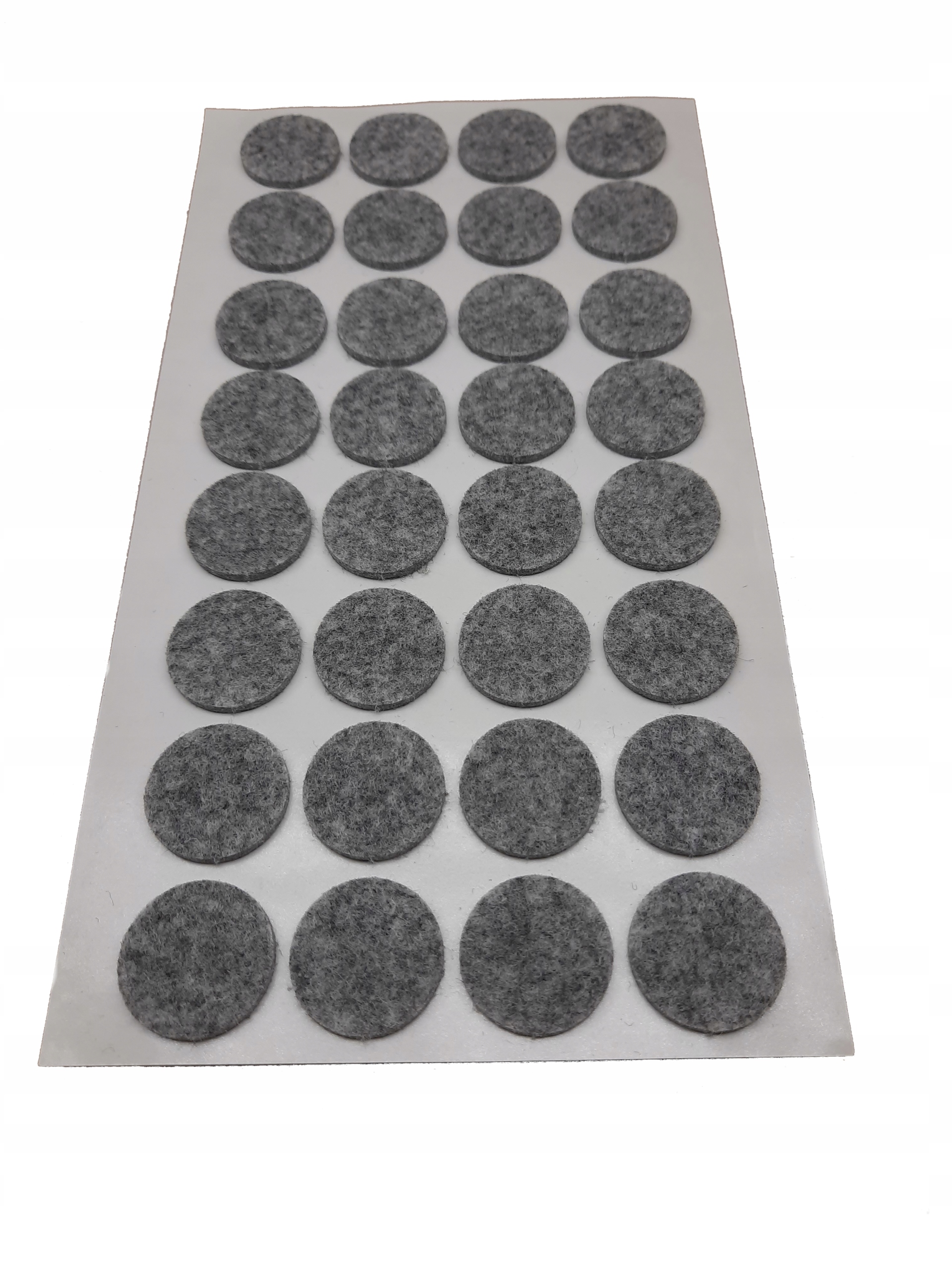 

Podkładki Filcowe Twarde Pod Meble Szare fi 25 Moc