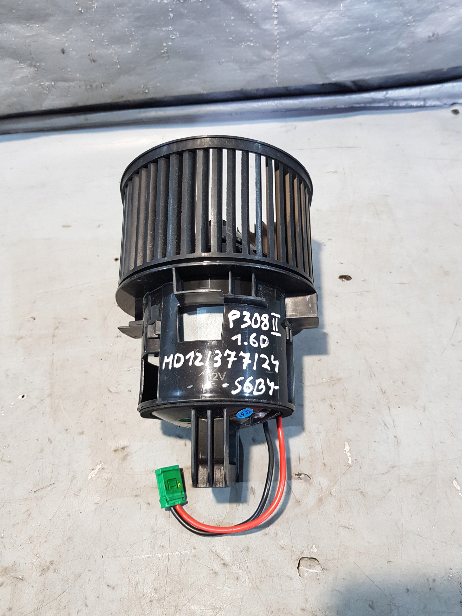 ventilátor klími PEUGEOT 308 II T9 1.6D 17r.