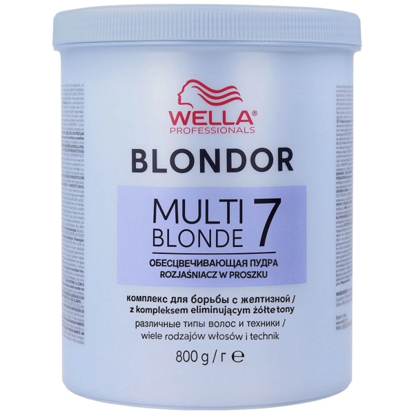 Wella Blondor Rozjasňovač 7T Multi Blonde 800g