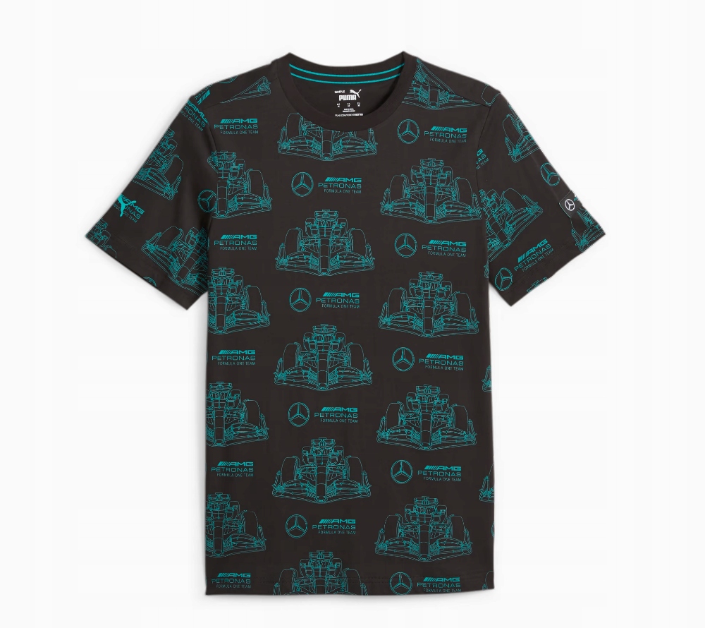 Tričko pánské Puma Mercedes Amg Motorsport F1 621156-01 černé L