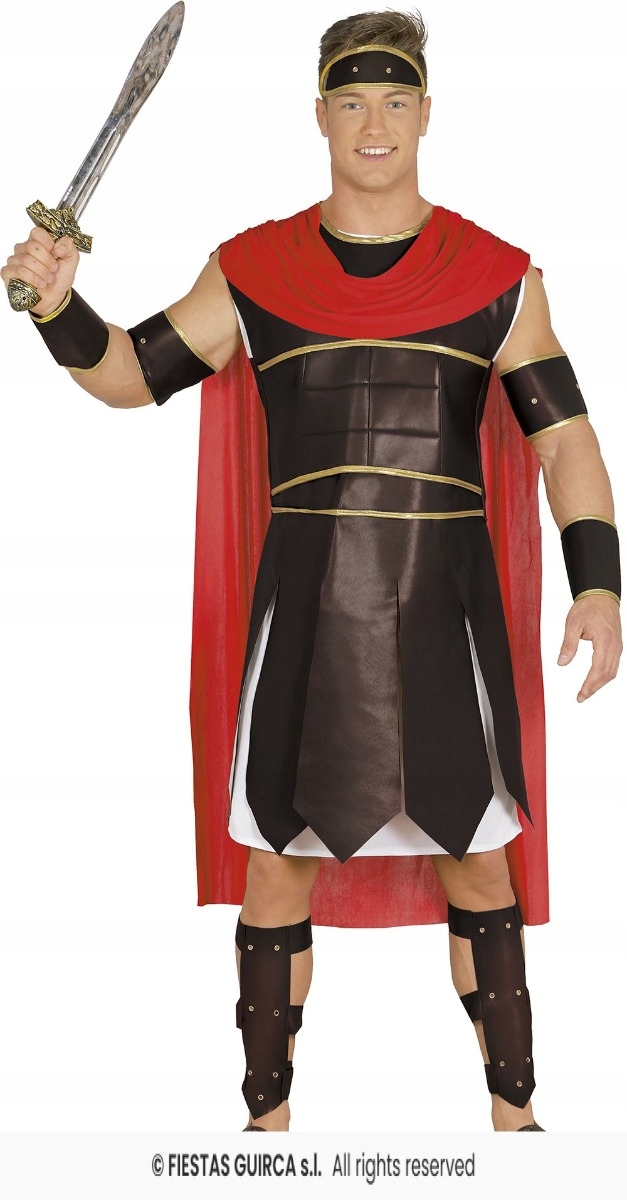Kostým Římského bojovníka Kostým Gladiátor Říman XL