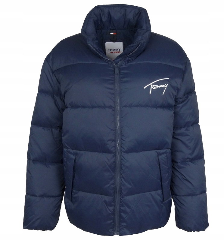 Tommy Jeans Dámská prošívaná bunda, tmavě modrá, velikost M