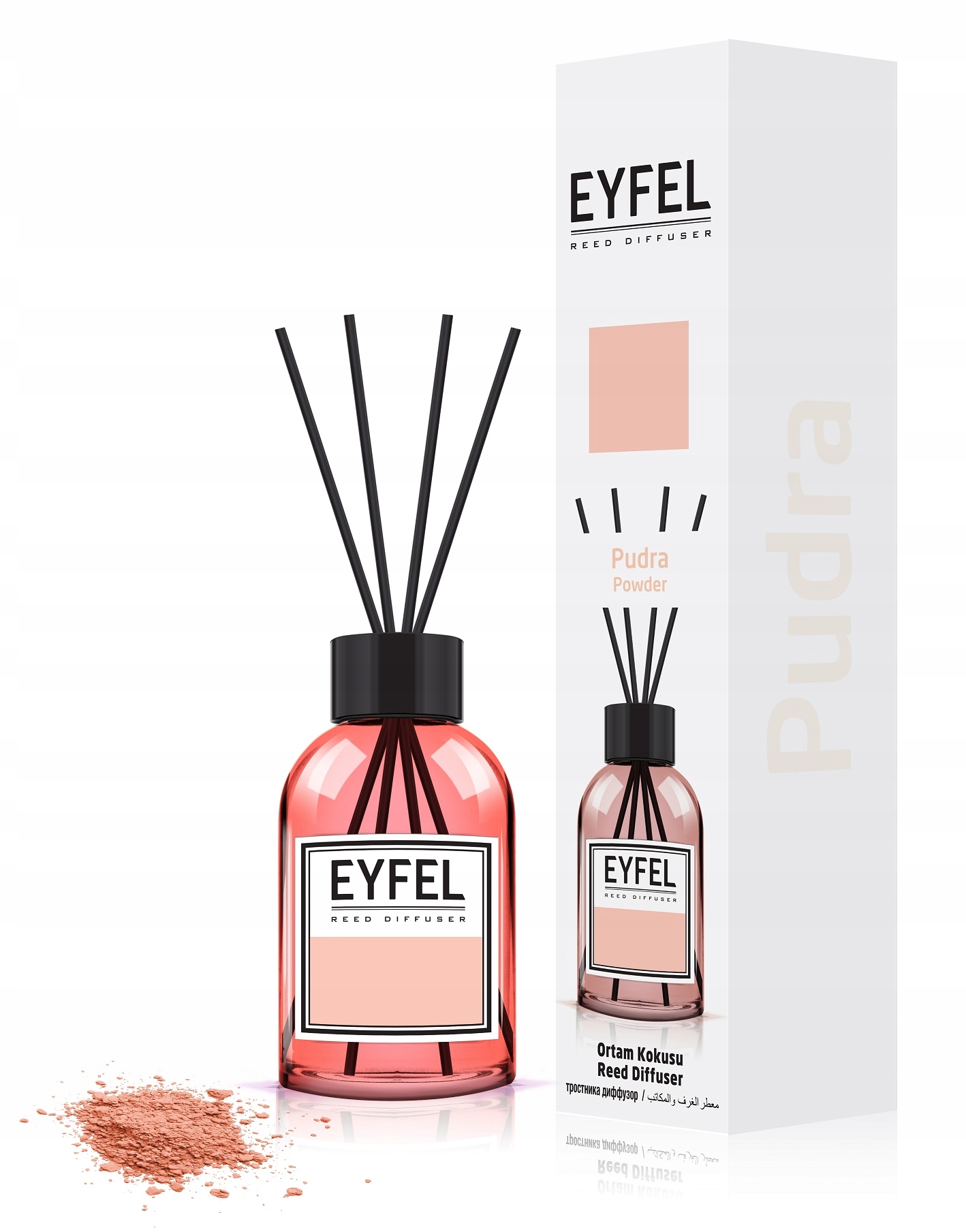 

Pudrowy Eyfel Zapachy Do Domu Patyczki 110ml