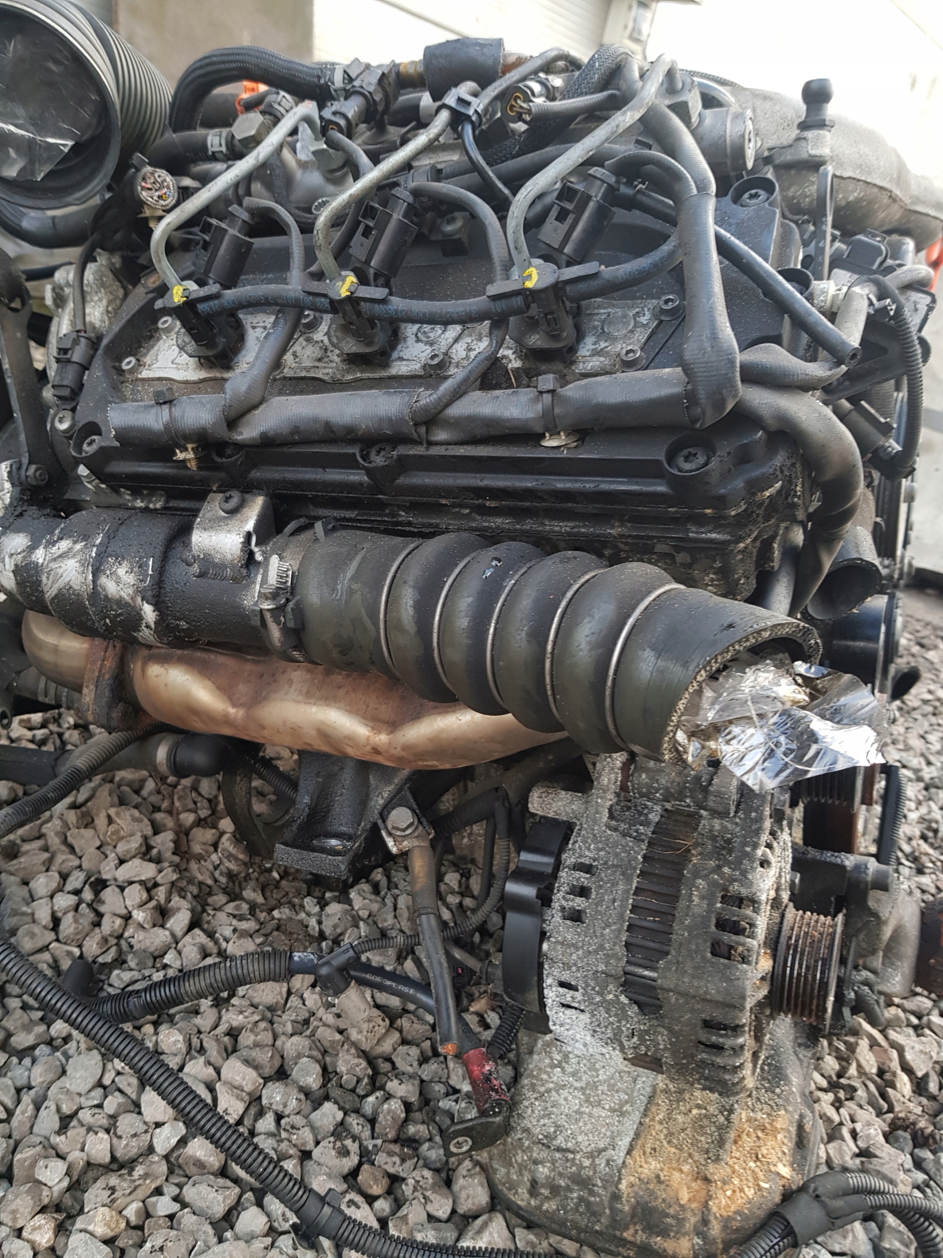 AUDI A6 C6 LIFT 2.7 TDI 2010 CAN CANA engine complete KPL 184 TYS KM