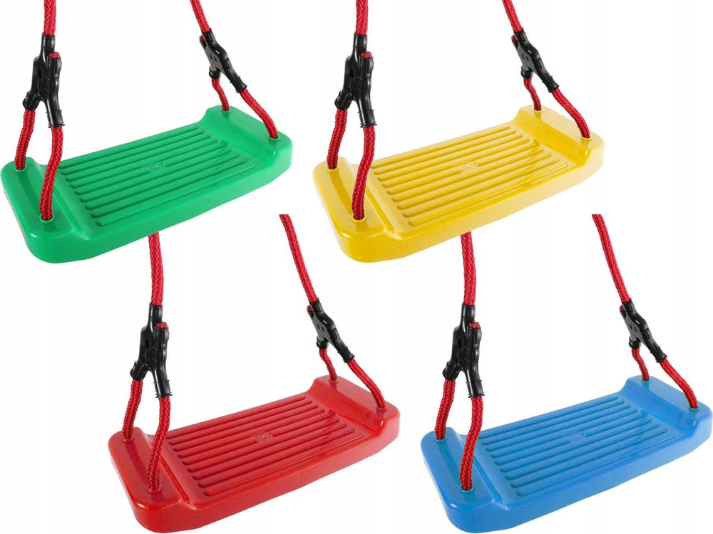 BAGINSKI HUŚTAWKA OGRODOWA DZIECIĘCA PLASTIKOWA DESKA NIEBIESKA 3+ HD-B4 Kod producenta HD-B4