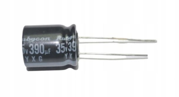 

390uF 35V 105°C Kondensator 12.5x16 Low Impendance