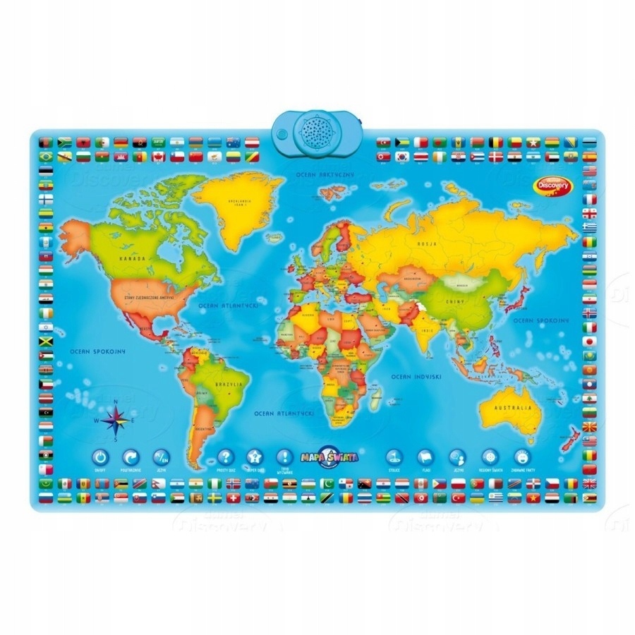 60853 DUMEL INTERAKTYWNA MAPA ŚWIATA Kod producenta DD60853