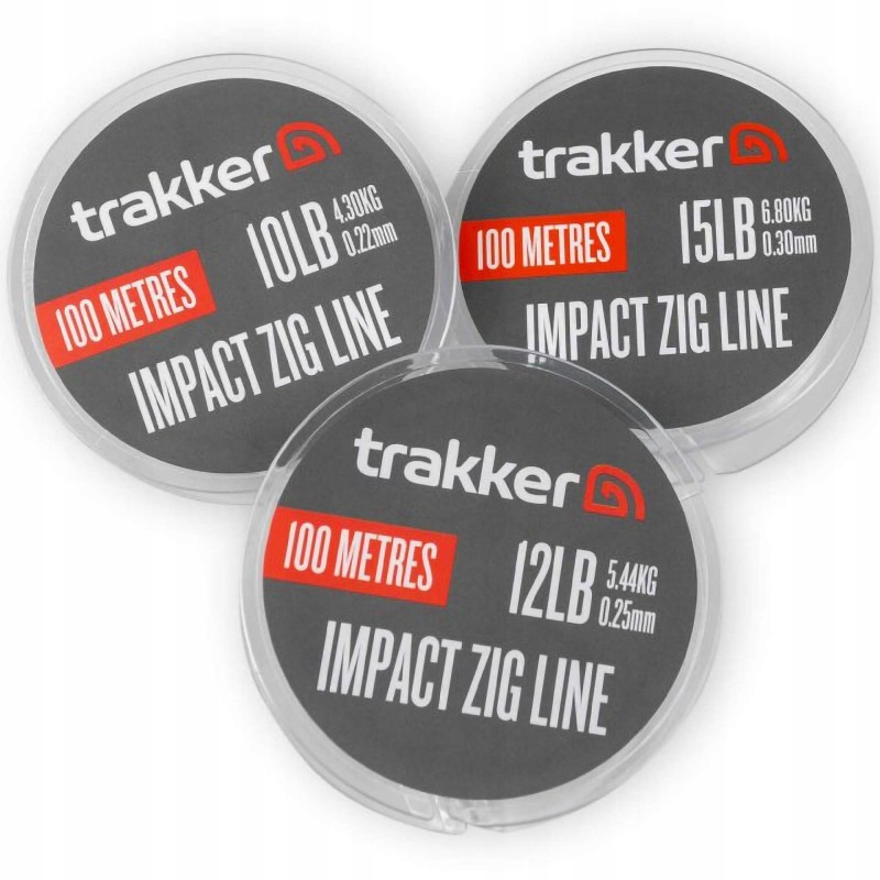 Trakker Impact Zig Line (12lb)(5.44kg)(0.25mm)(100m) 1szt. Żyłka Do Zig Rig