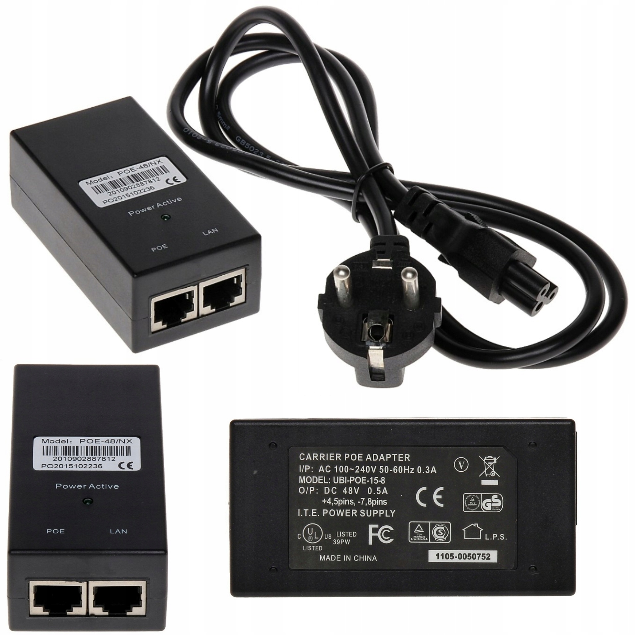 Блок питания Delta POE-48/NX 48 для IP-камер