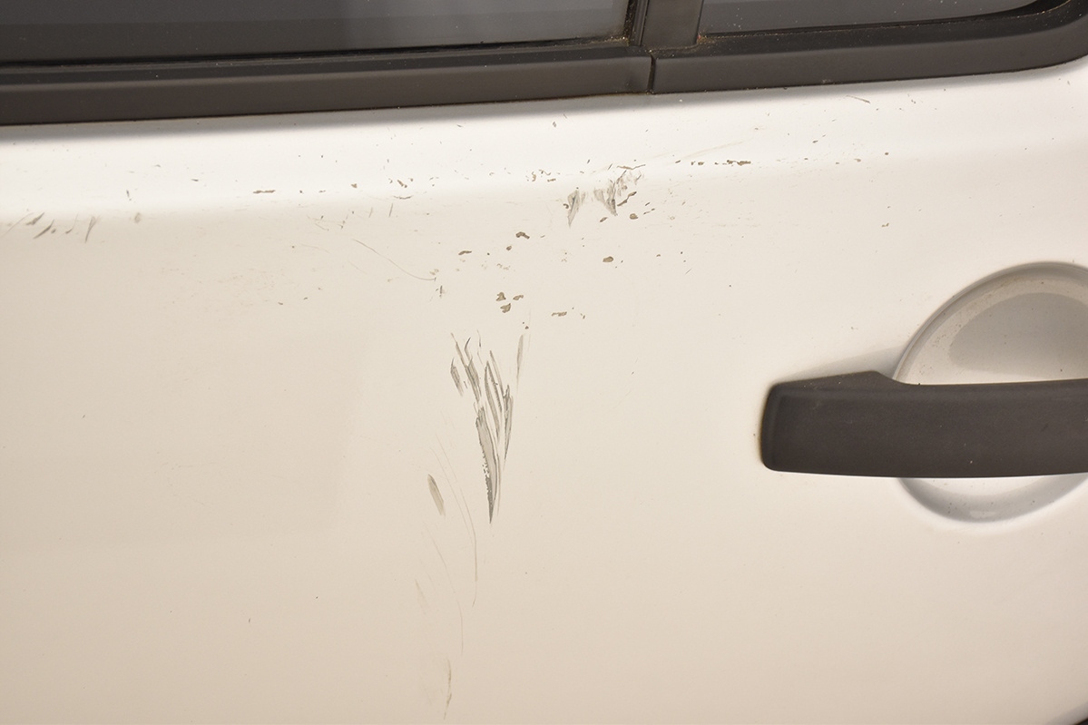 door rear. rear part left LAND ROVER DISCOVERY 3