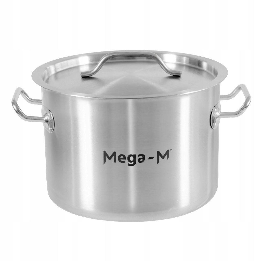 Indukční hrnec z nerezové oceli s Víkem 9L Standard