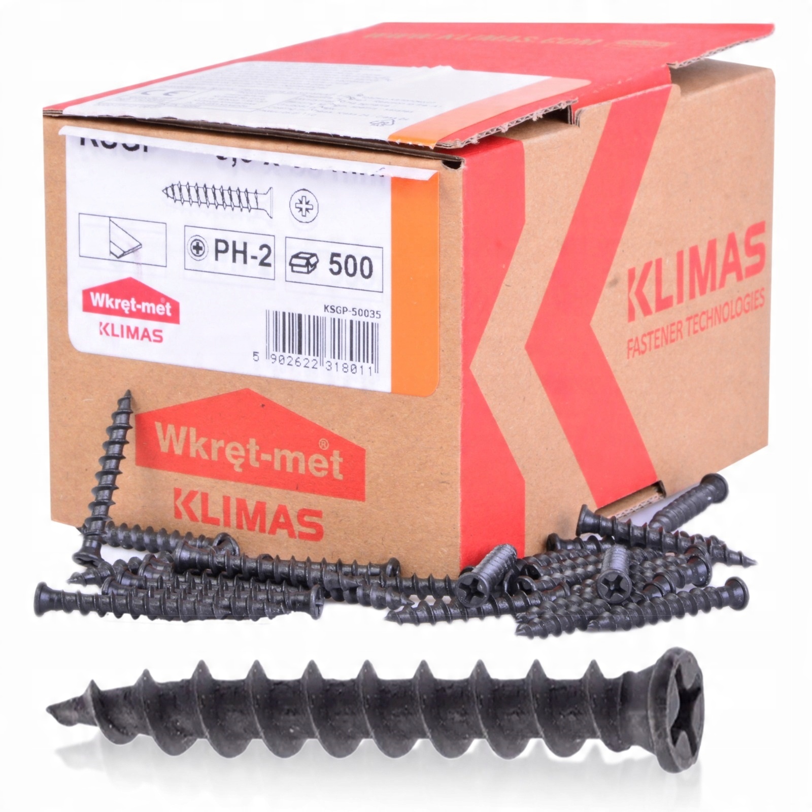 

Wkręty 5,0X35MM Płyta-płyta Do Płyt Gk 500SZT/OPAK