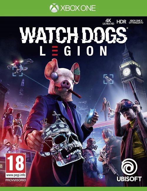 Watch Dogs Legion Xbox One| Xsx Polska okładka