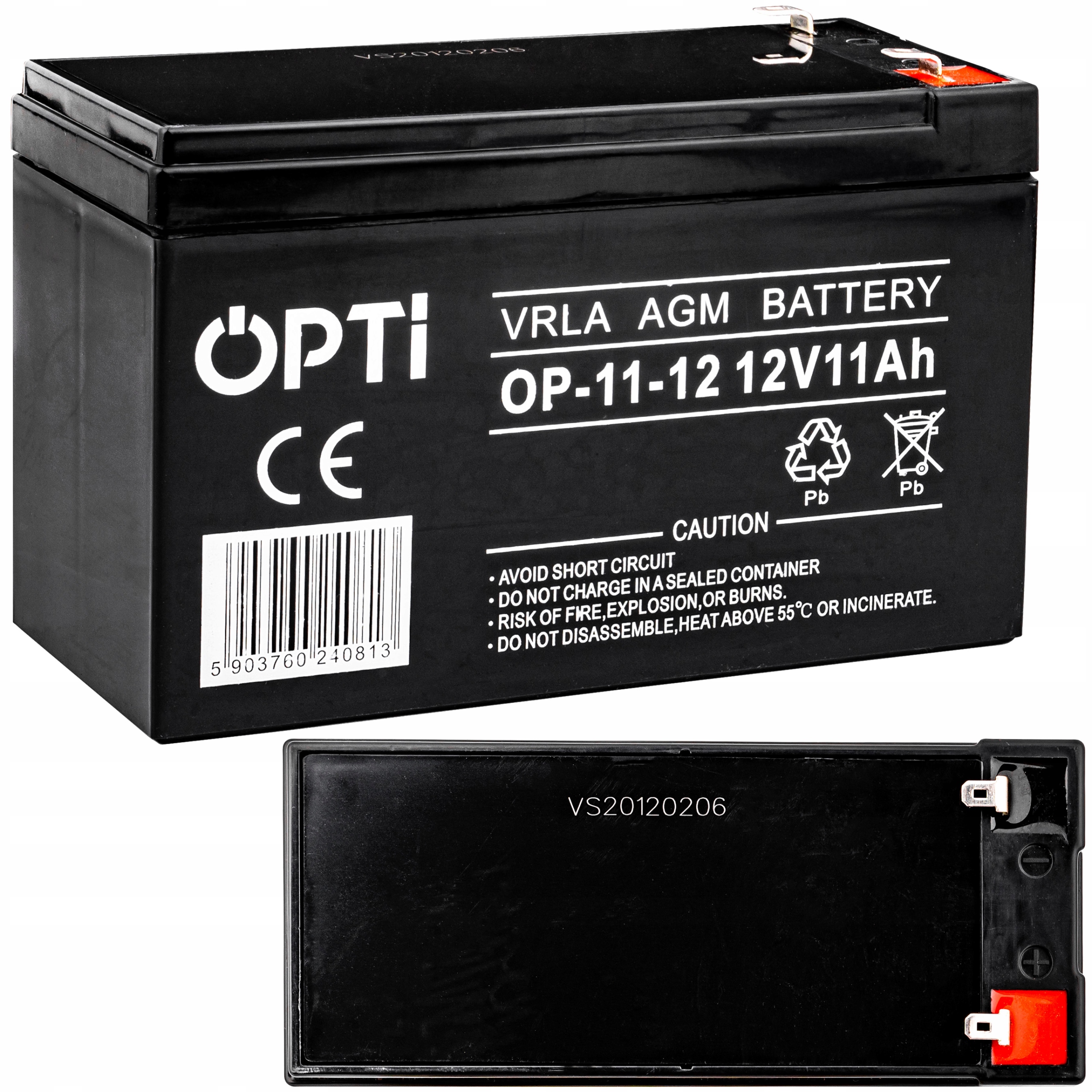 

Akumulator Bezobsługowy Agm Do Ups 12V 11Ah Nowy