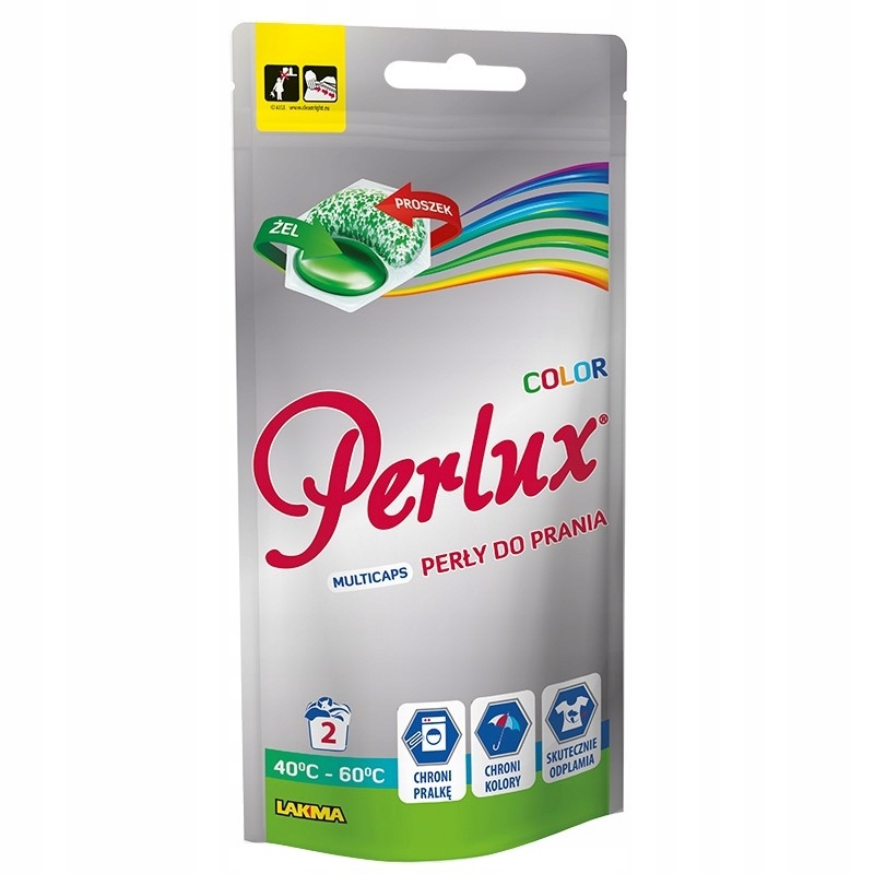 

Perlux Kapsułki Piorące 2 sztuki Color