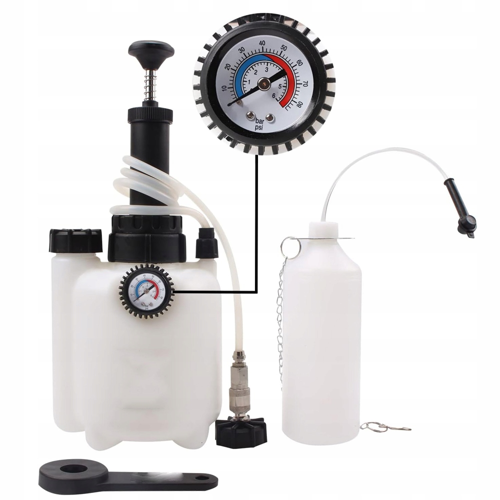 Sada Pro Odvzdušnění Brzd, Odsávačka, Přístroj Pro Výměnu Brzdové Kapaliny