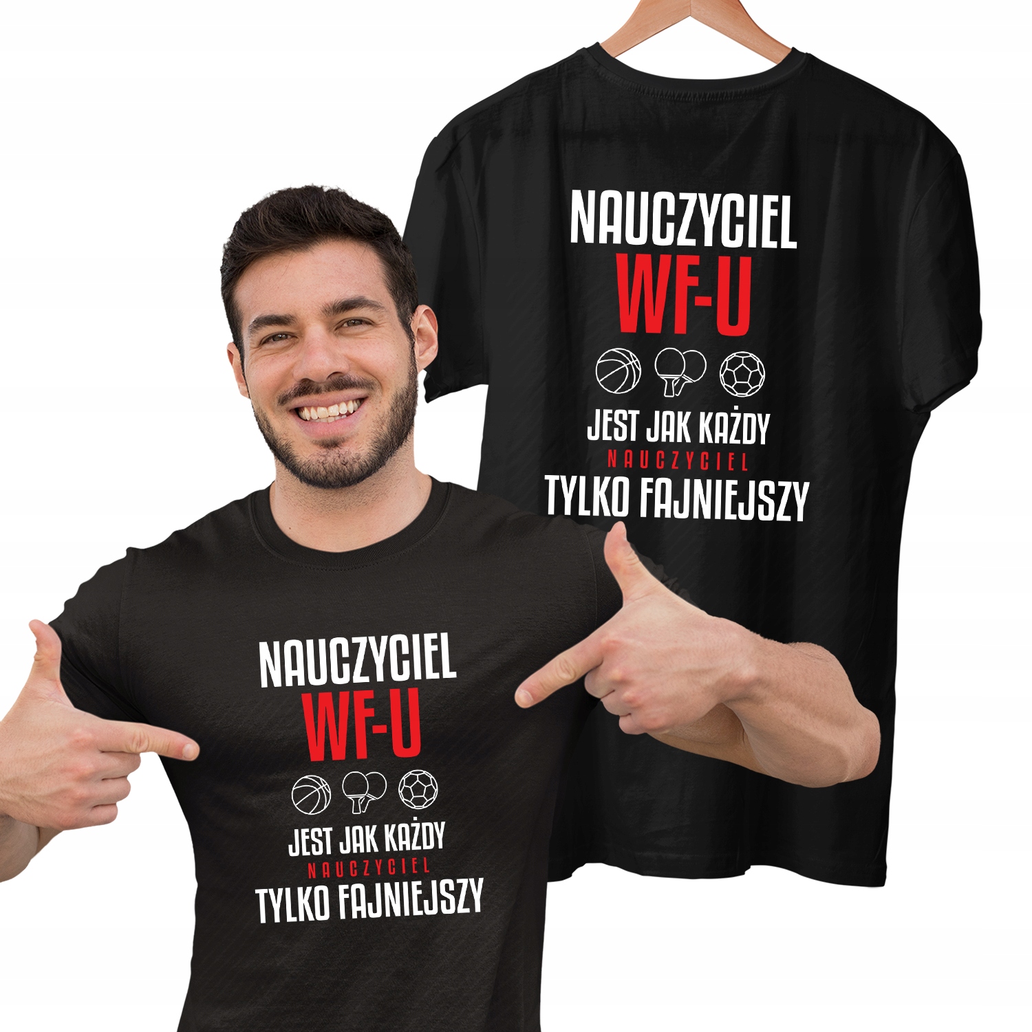 

Koszulka nauczyciel WF-u dzień nauczyciela