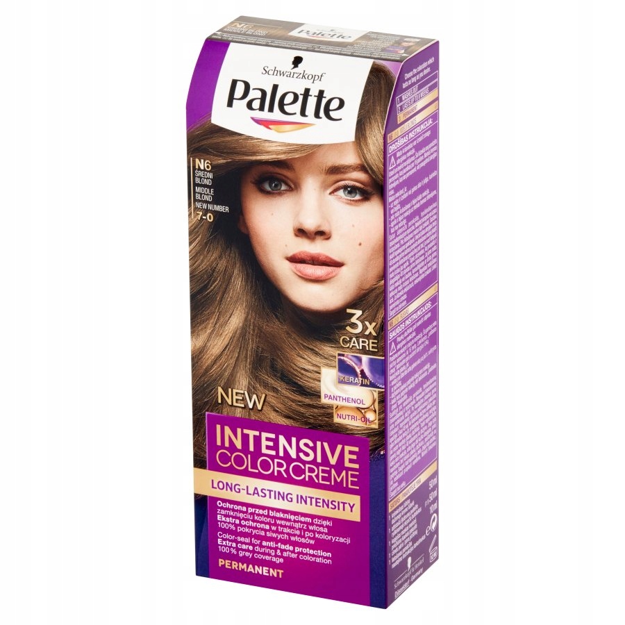 

Palette Farba N6 średni blond 7-0