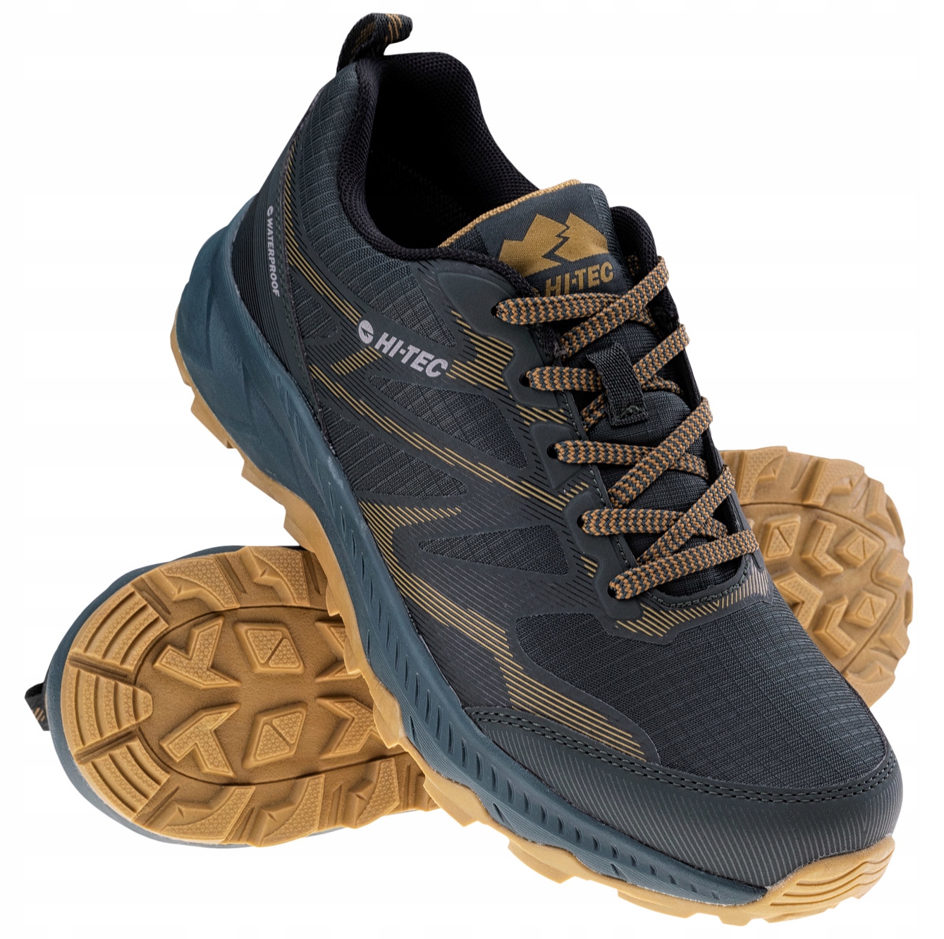 MĘSKIE BUTY TREKKINGOWE TURYSTYCZNE Z MEMBRANĄ MIRATI WP - HI-TEC r. 46