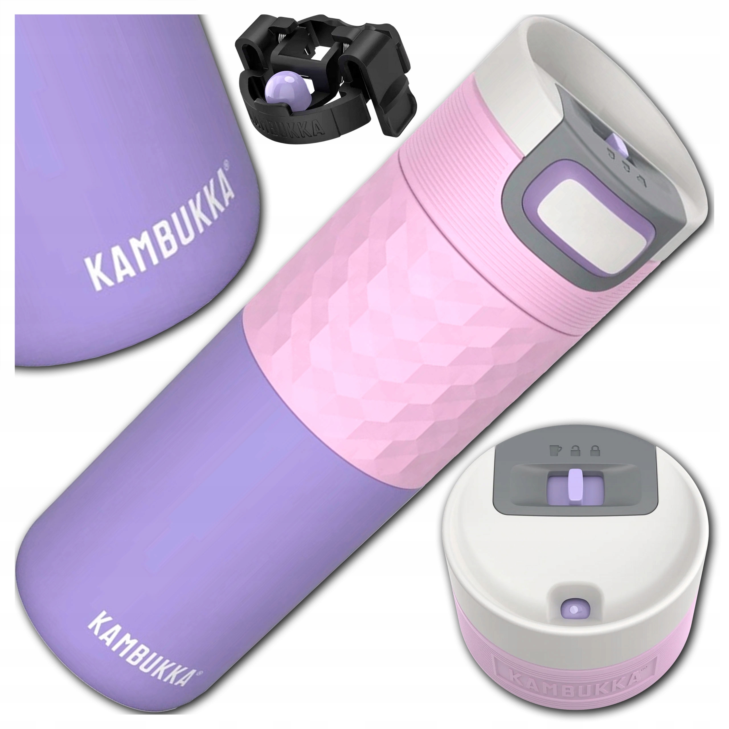 Termohrnek Kambukka Etna Grip Fialový Cestovní Na Kávu 500 ml