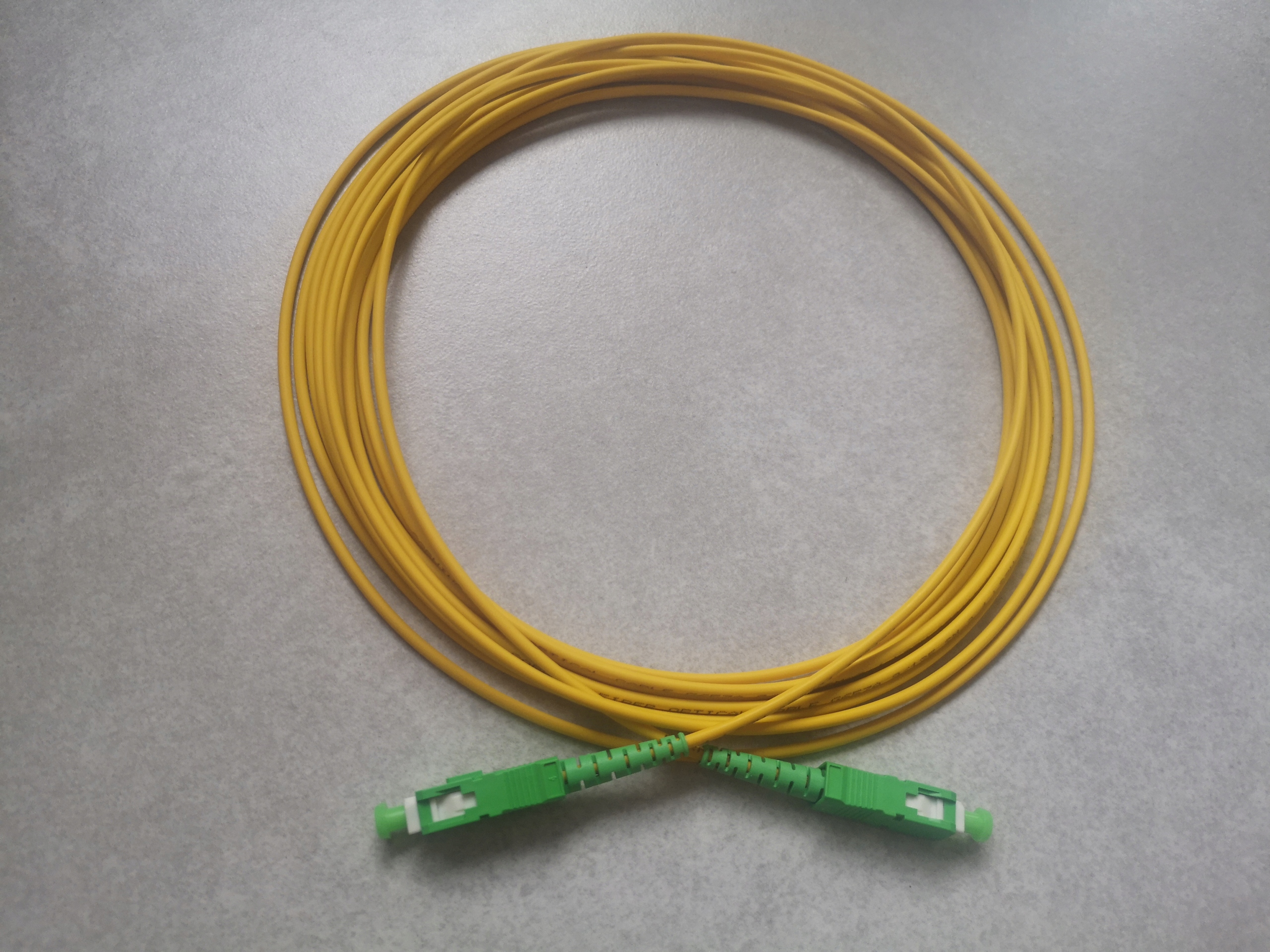 

Patchcord światłowód Sc/apc, simplex, LSZH,3m