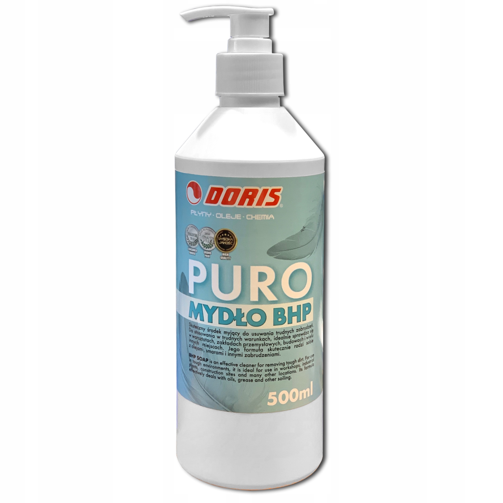 Puro Żel Bhp do mycia rąk Doris 0,5L 1szt