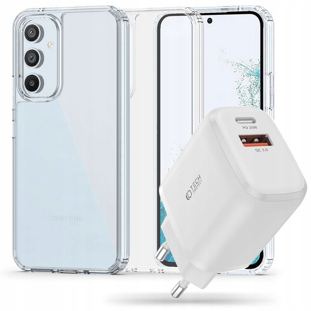 

Cienkie Etui Case Na Galaxy A54 5G Ładowarka 20W