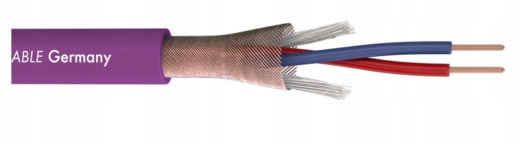 SOMMER STAGE KABEL MIKROFONOWY FIOLETOWY 1m