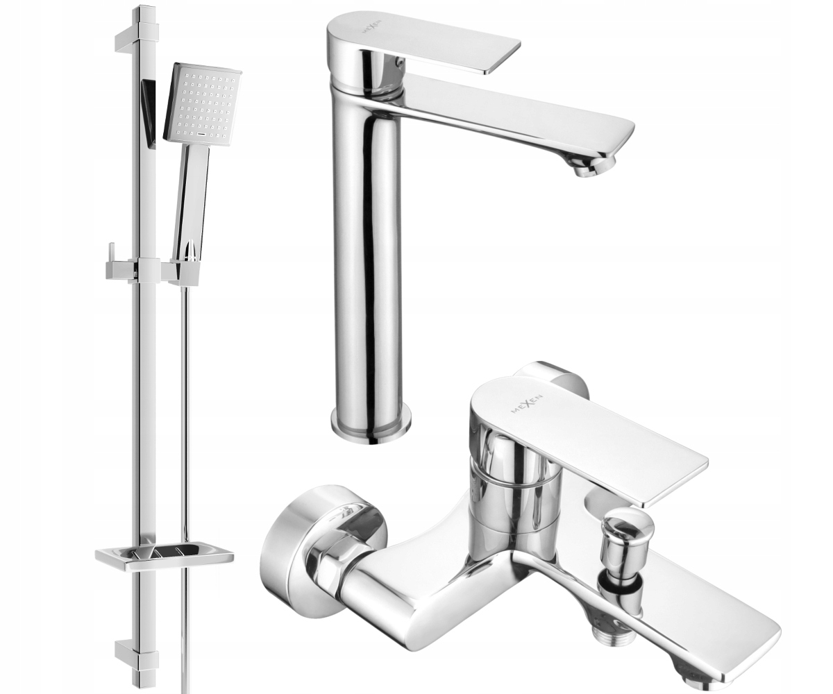 

Mexen Royo DQ45 Zestaw Wannowy Bateria Chrom