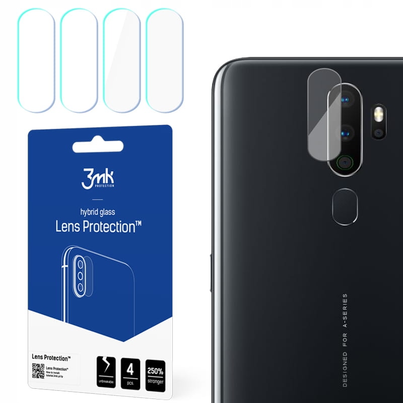 

Niepękające szkła hybrydowe obiektyw Oppo A5 2020