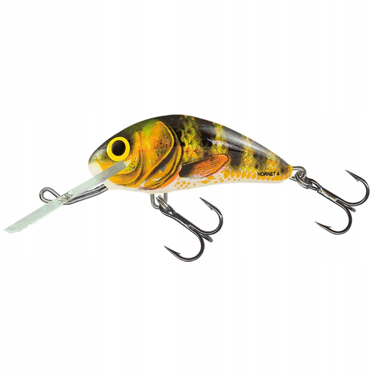 Wobler Salmo Hornet 4cm 4g Real Id Perch 2-2.5m Tonący Na Pstrąga Okonia