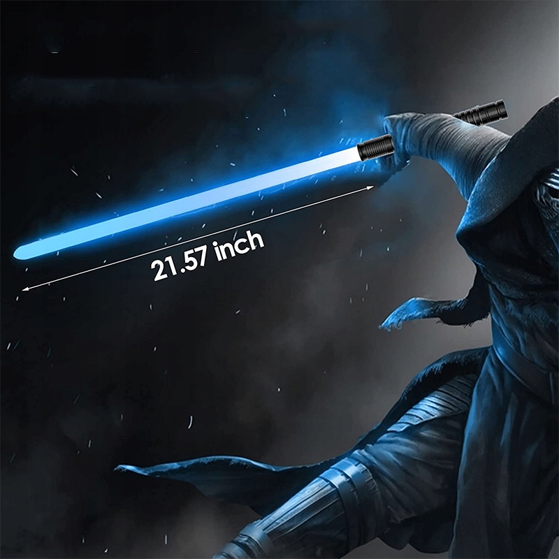 STAR WARS METAL MIECZ ŚWIETLNY ŚWIECĄCY WOJOWNIK 80CM Seria Lightsaber