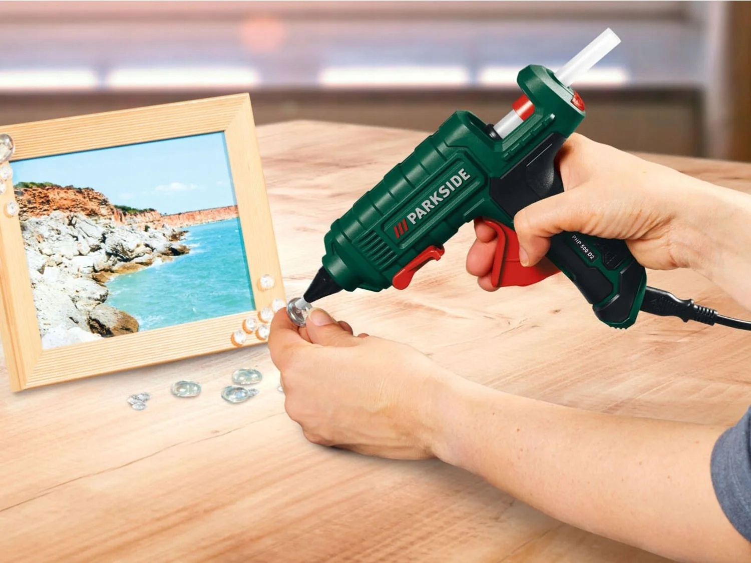 Pistolet do kleju Parkside PHP 500 E3 11 110 °C Kod producenta PHP 500 E3