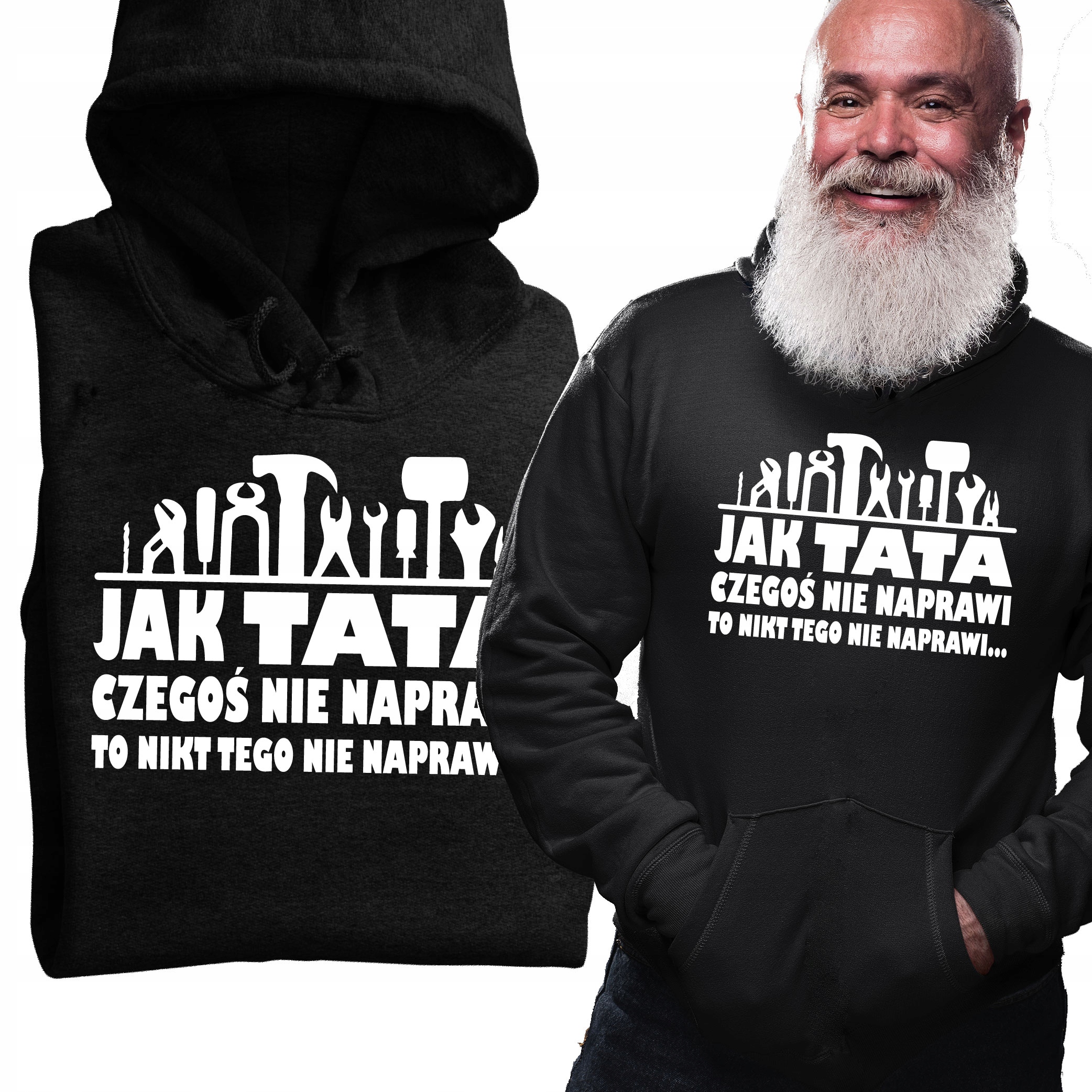 

Bluza Jak Tata Nie Naprawi To Nikt Dzień Ojca XL