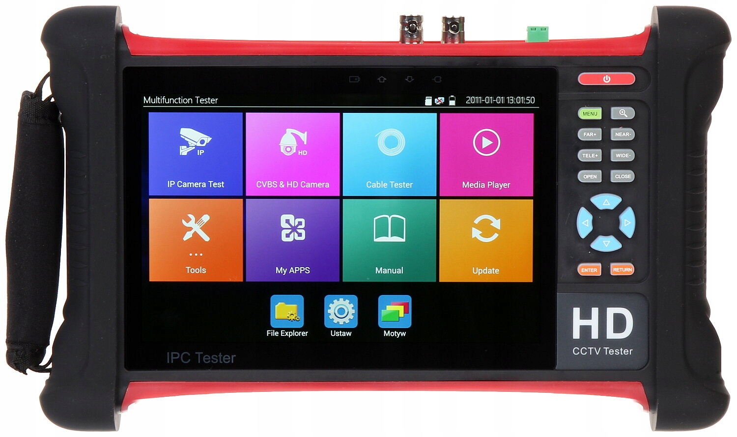 Wielofunkcyjny tester Cctv CS-H8-70H