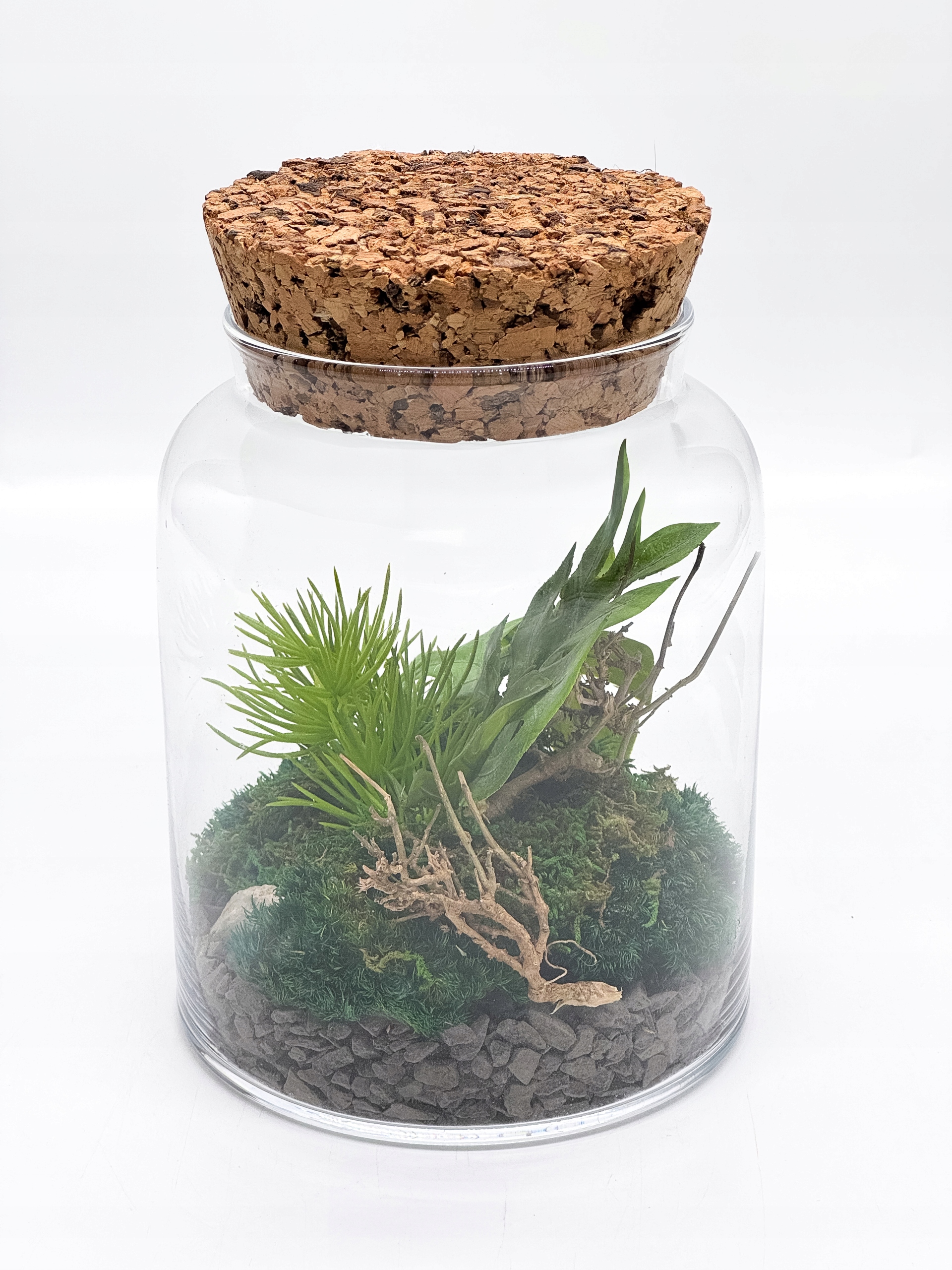 Les ve skle 18x14 cm – hotová dekorace do domu i na terasu