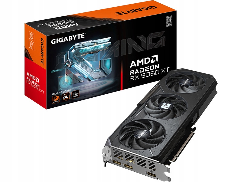 Karta graficzna GIGABYTE Radeon RX 9060XT GAMING OC 16G
