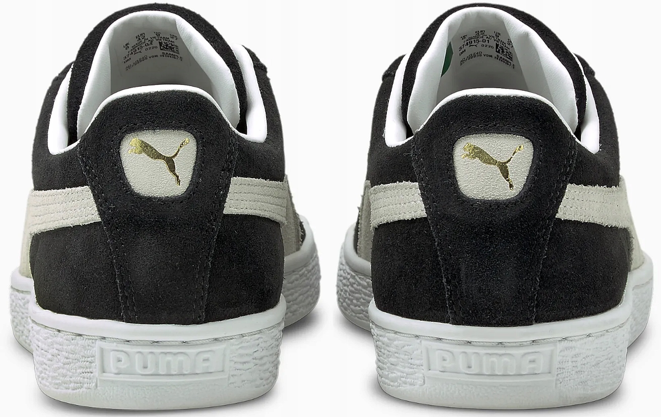 Buty sportowe Suede Classic+ r.36 czarne sneakersy Kolor czarny