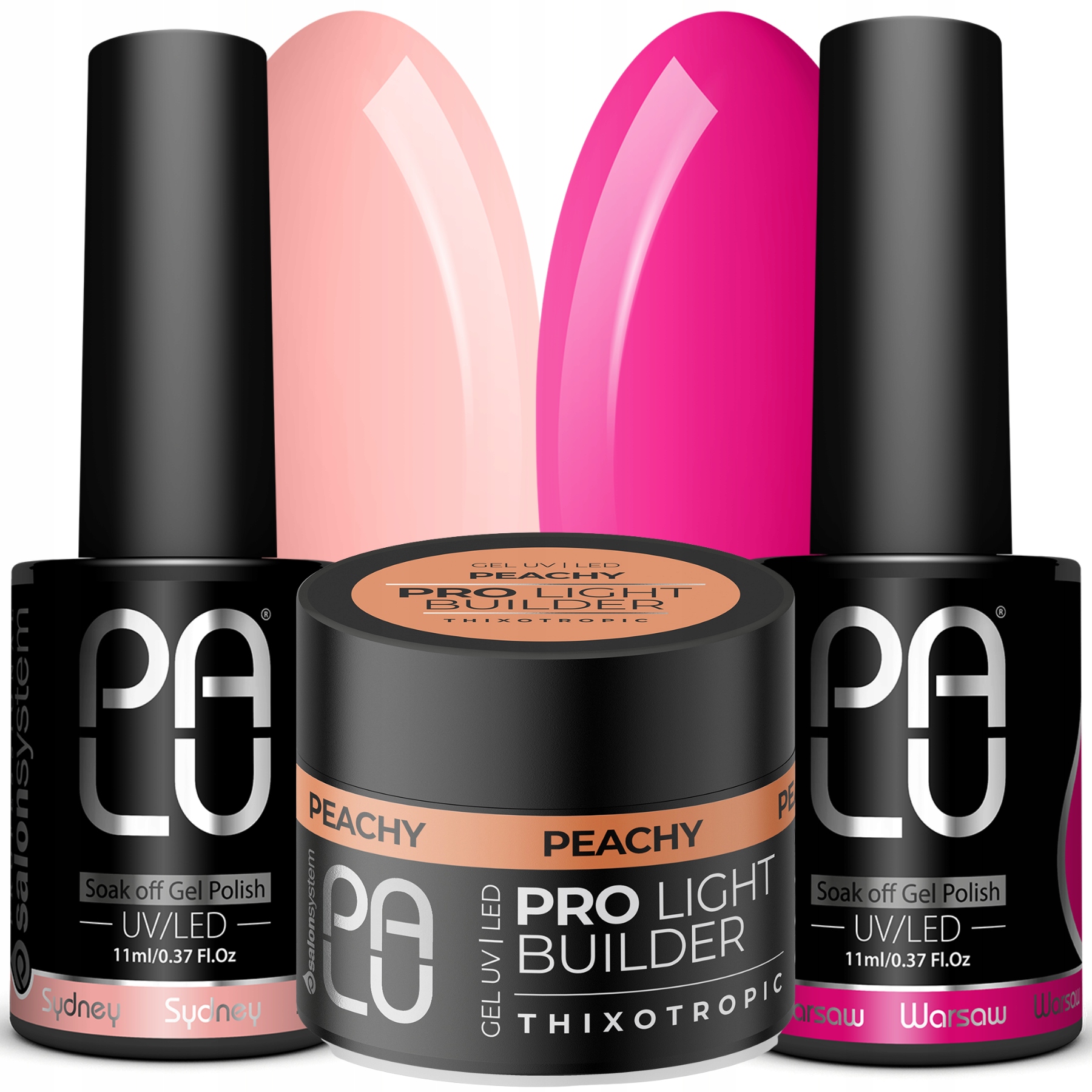 Żel Budujący Pro Light Builder Peachy Sydney M6 Warsaw P16
