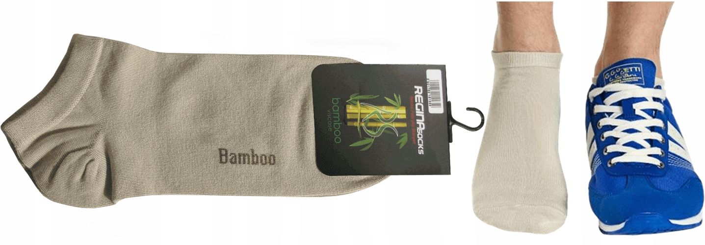 

Skarpety stopki Mbk Bamboo antybakteryjne r.43/46