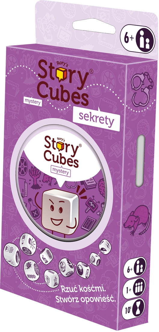 

Story Cubes Sekrety gra kościana towarzyska Rebel