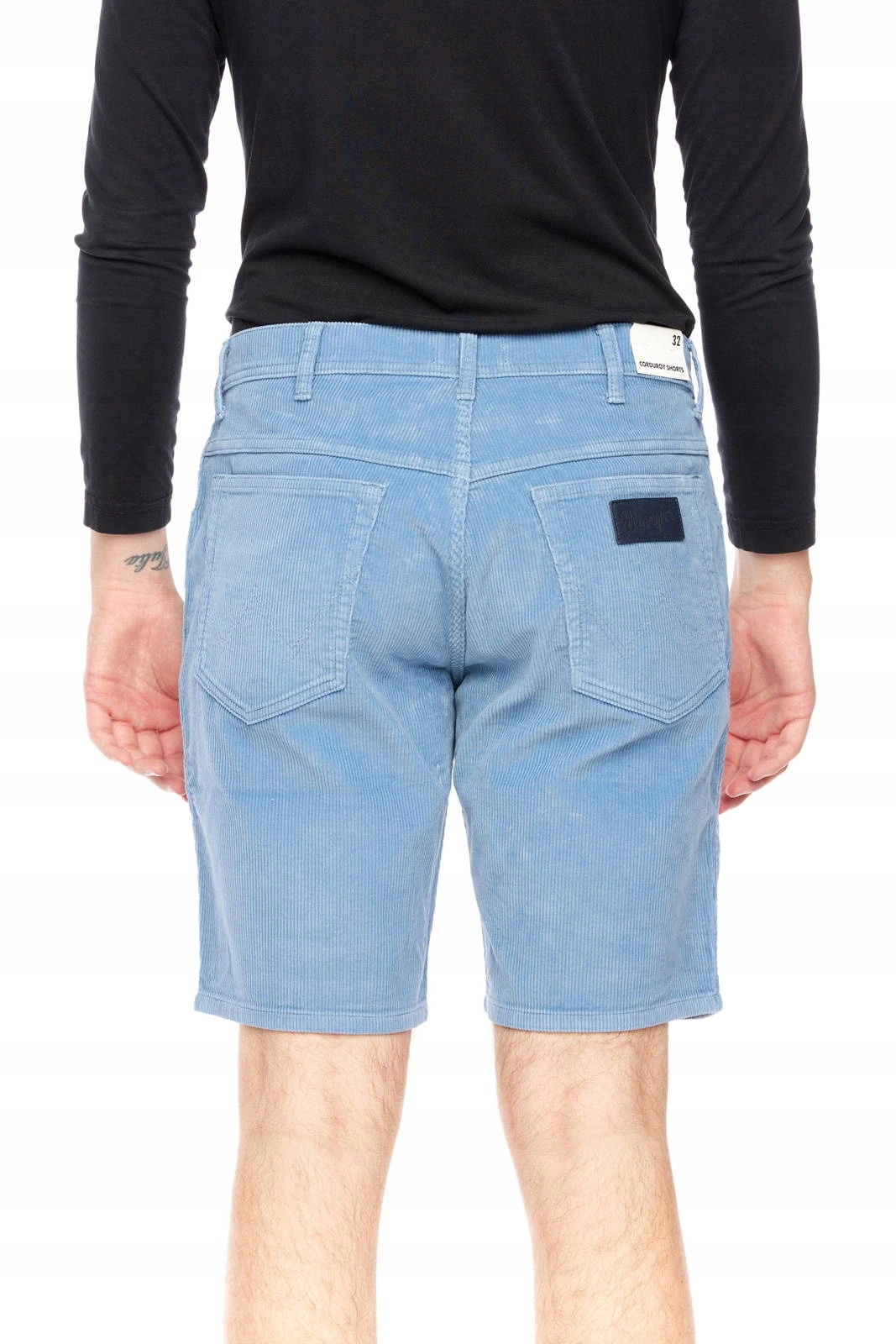 Pánské kraťasy Wrangler Corduroy Shorts Copen Blue W14TZNX31 W32