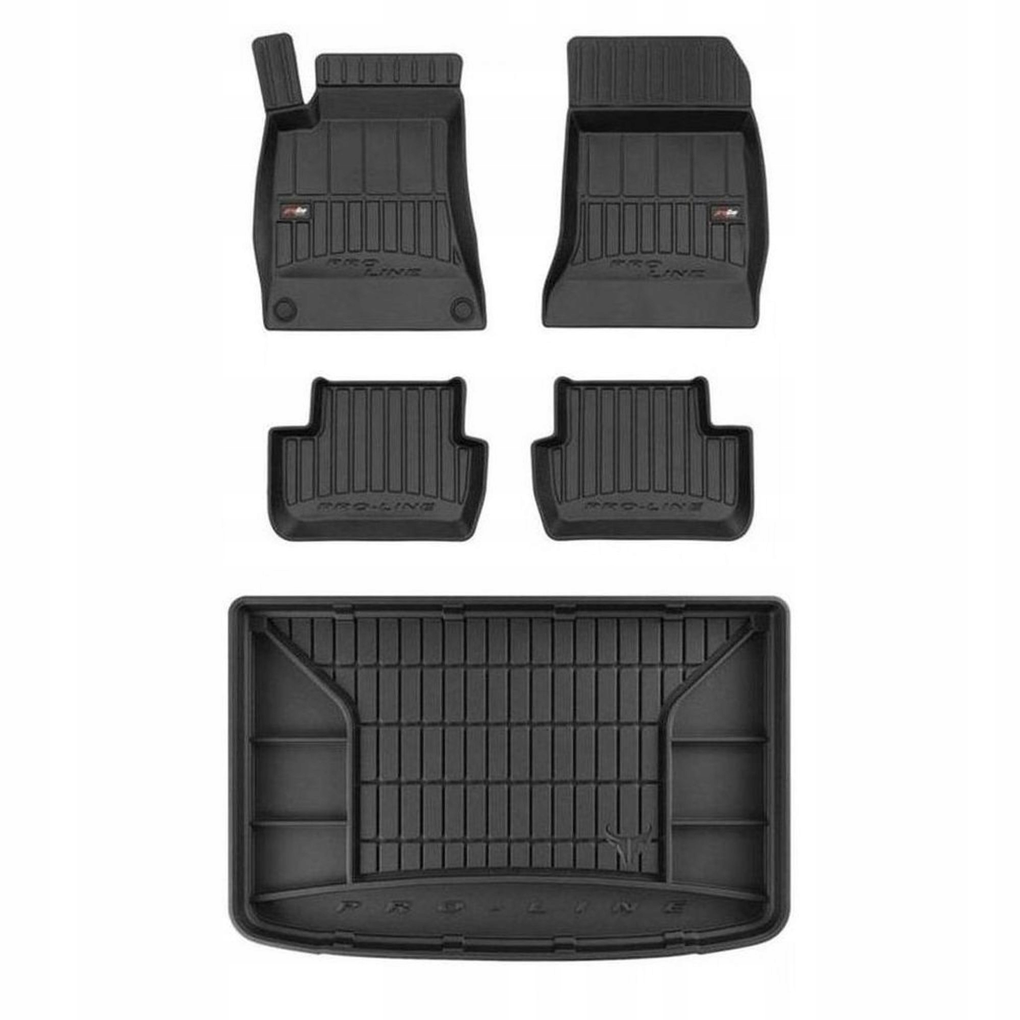 Gumová sada 3D koberčekov a rohoží Mercedes trieda A W176 2012-2018 Hatchback