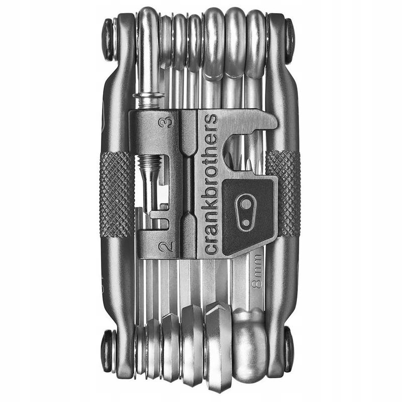 Crankbrothers Multiklíč M19 cestovní nářadí na kolo niklová šedá