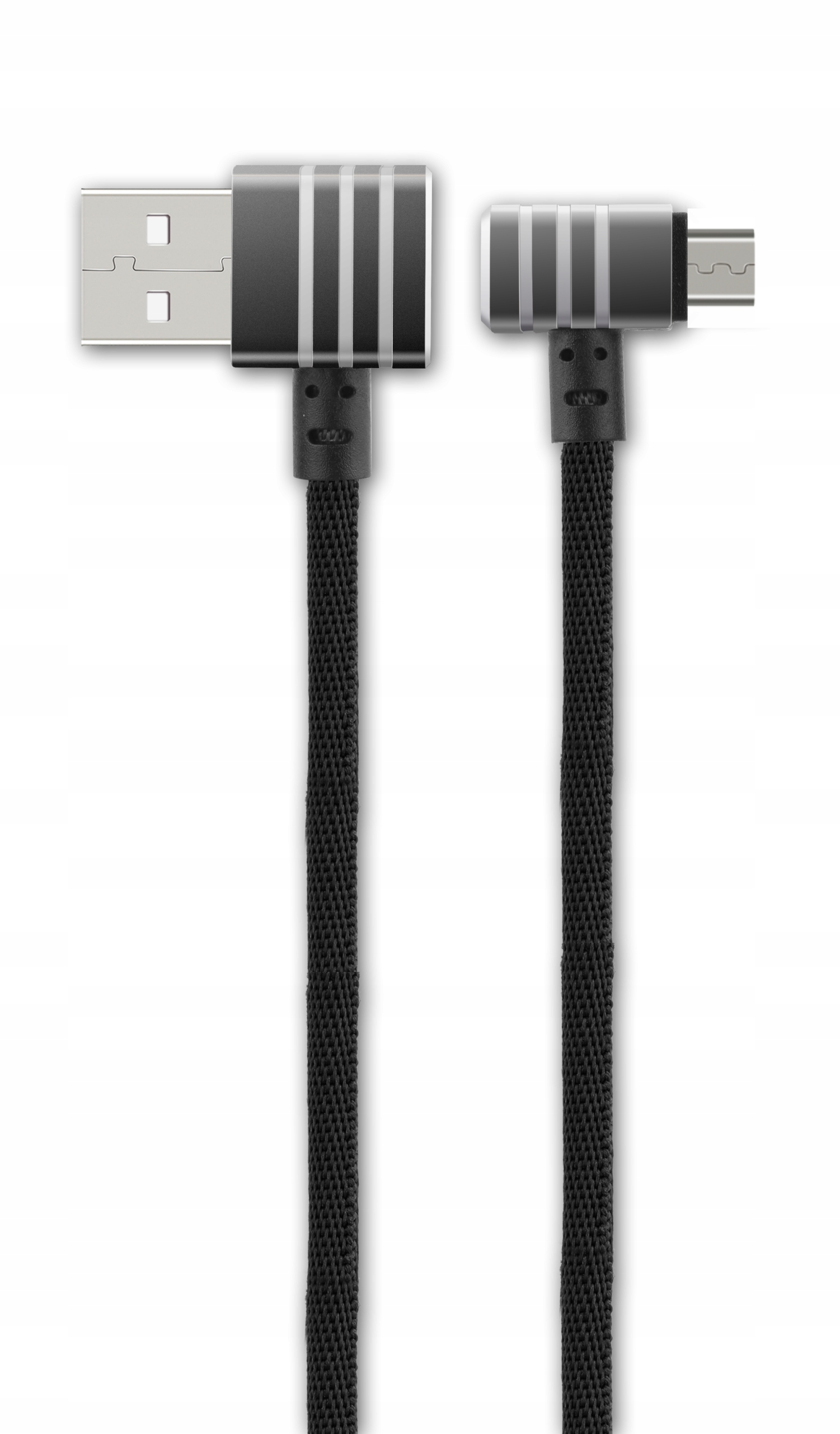 Ładowarka Przewód Kabel Kątowy Micro Usb 2.0 A 1 M