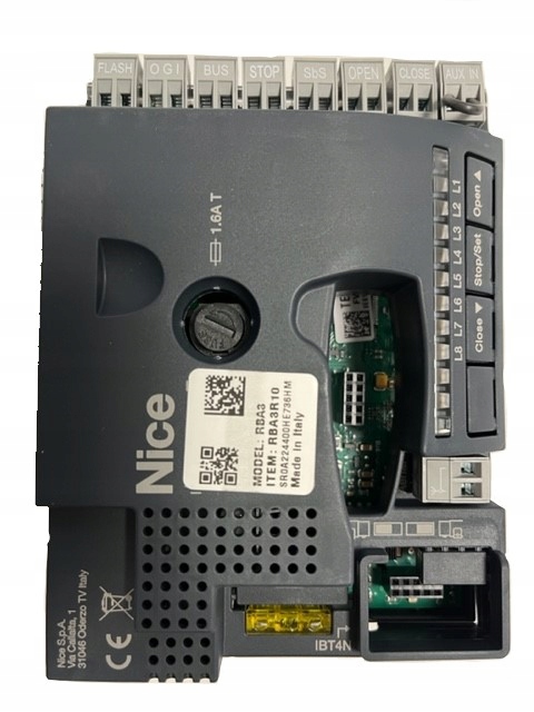 Nice centrala RBA3 Robus 400 600 1000 RUN 1500