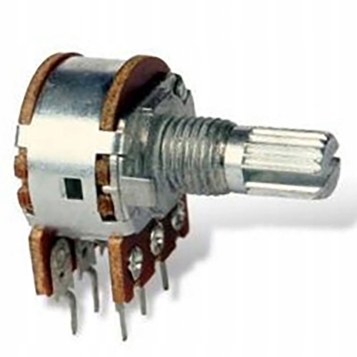 [STcs] 2XP10KBk potencjometr liniowy 2x10k