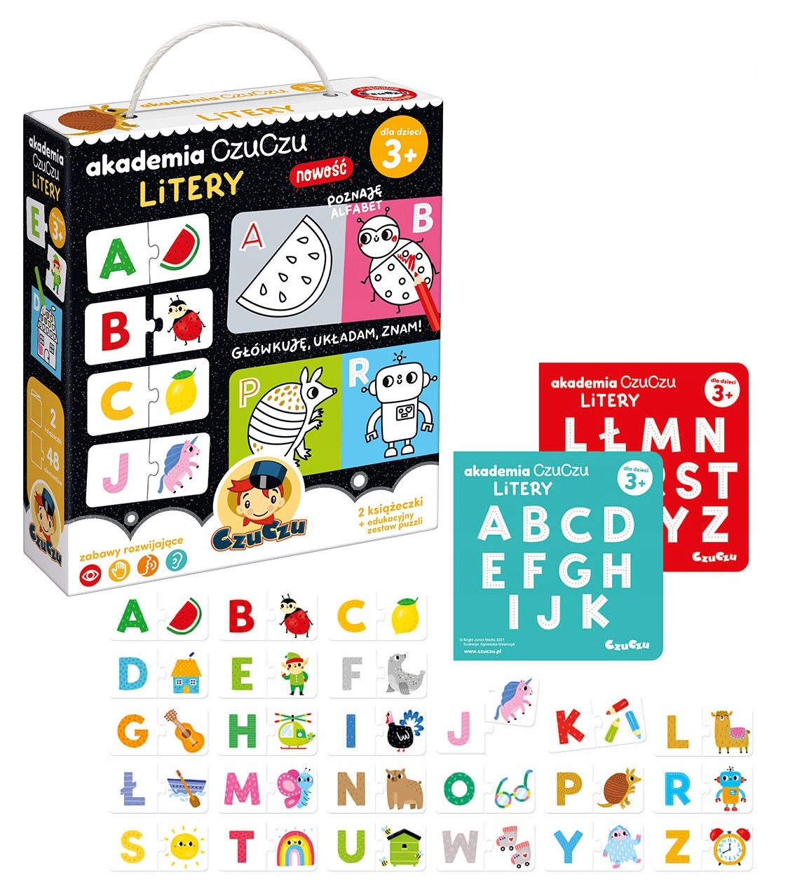 Akademia CzuCzu LITERY 3+